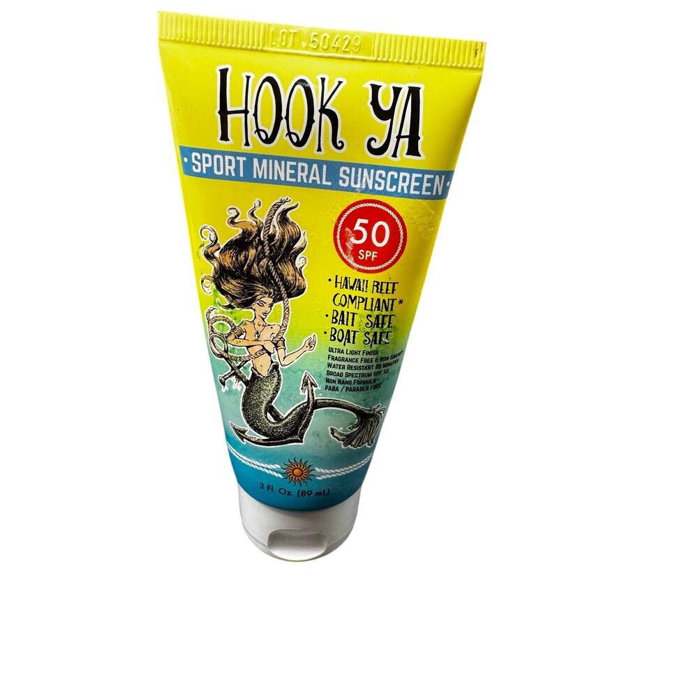 NWT Hook Ya Sport Mineral Sunscreen SPF 50